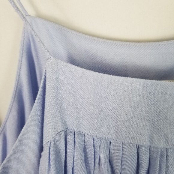 Morgan Carper Cornflower Ruffled Hem Midi Dress - Picture 11 of 11